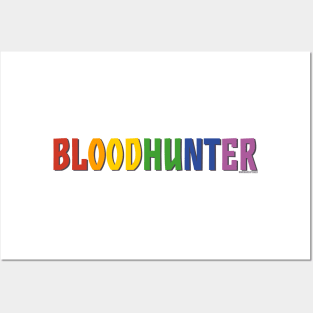 Bloodhunter Pride Shirt (Rainbow) Posters and Art